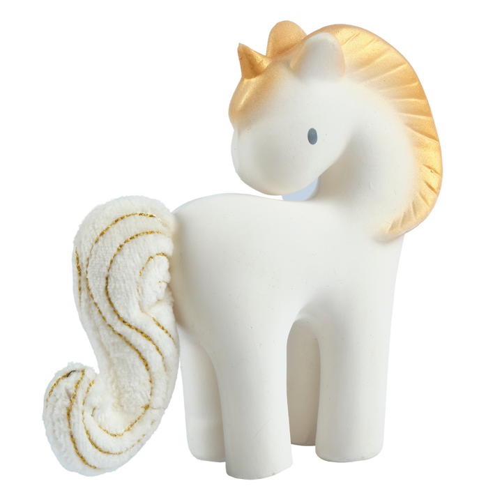 Tikiri Shining Stars Unicorn Rattle other side