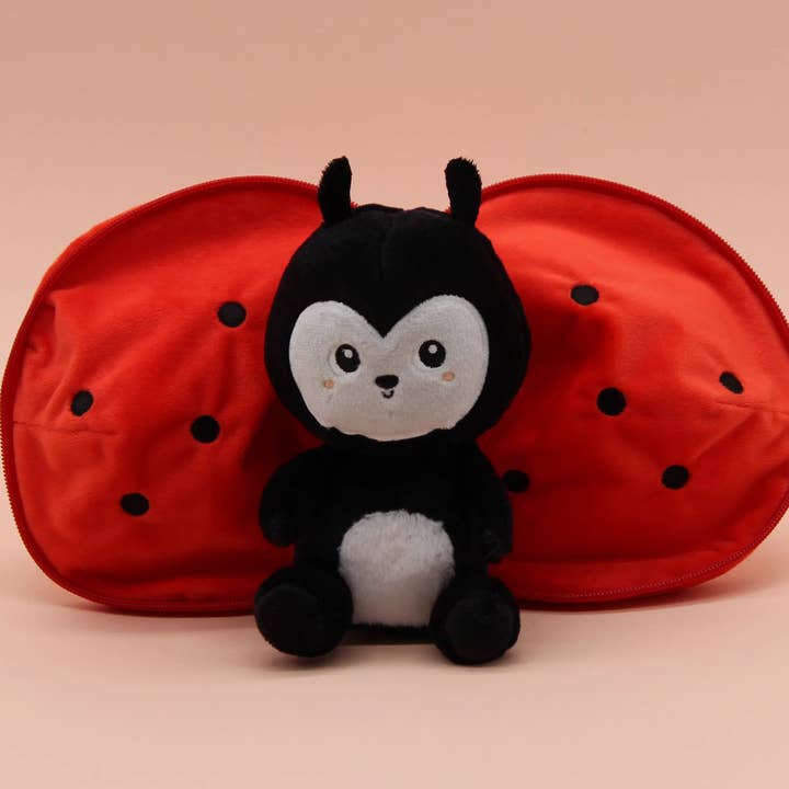 Comet the Ladybug - Tomato Flipetz open