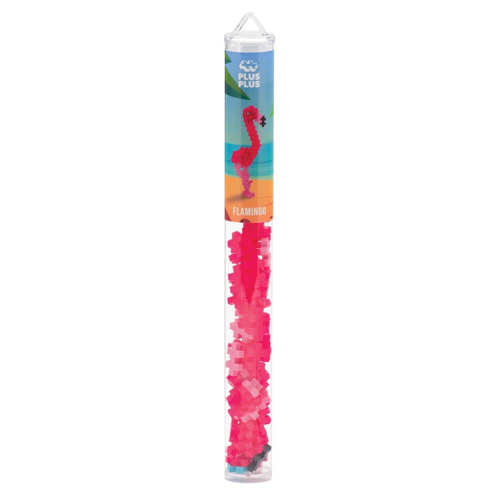 Plus Plus Tube Flamingo package