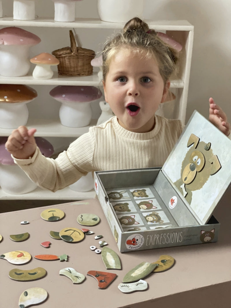 Egmont Expressions Magnetic Activity Game surprised