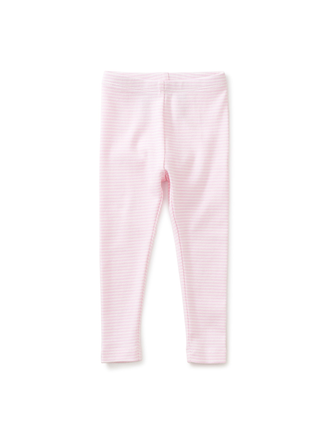 Striped Baby Leggings in Pink Lady
