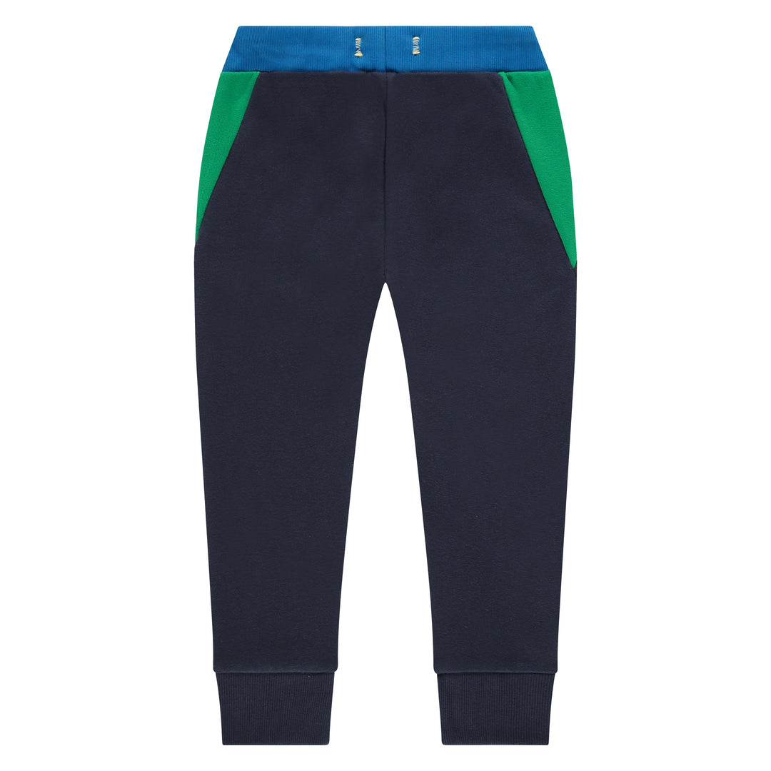 Color Pocket Sweat Pants