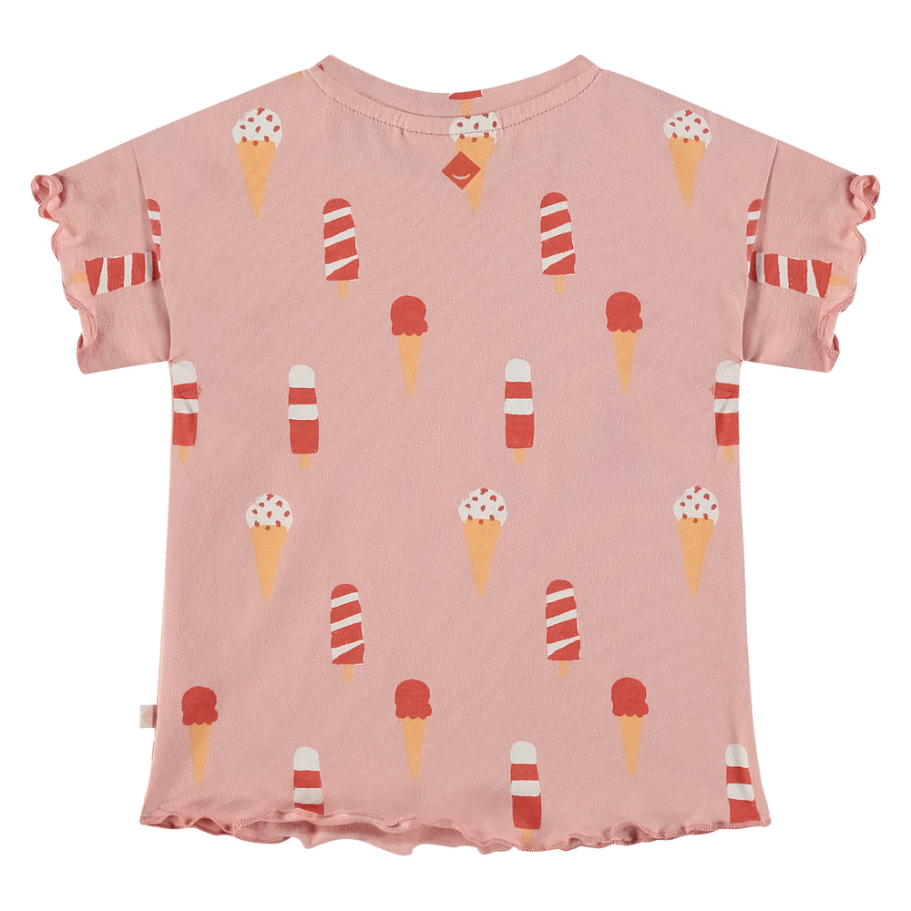 Babyface Ice Cream Print Tee back