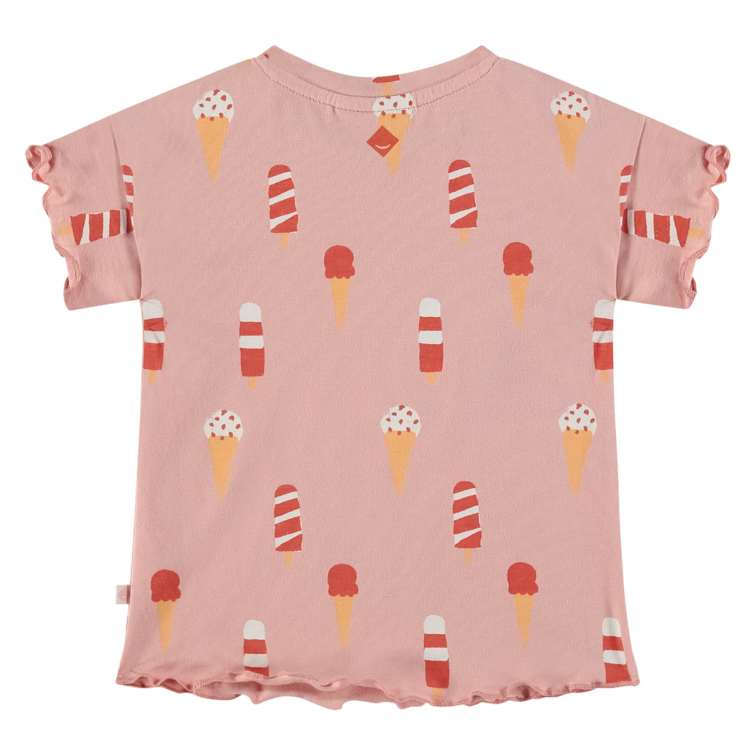 Babyface Ice Cream Print Tee back