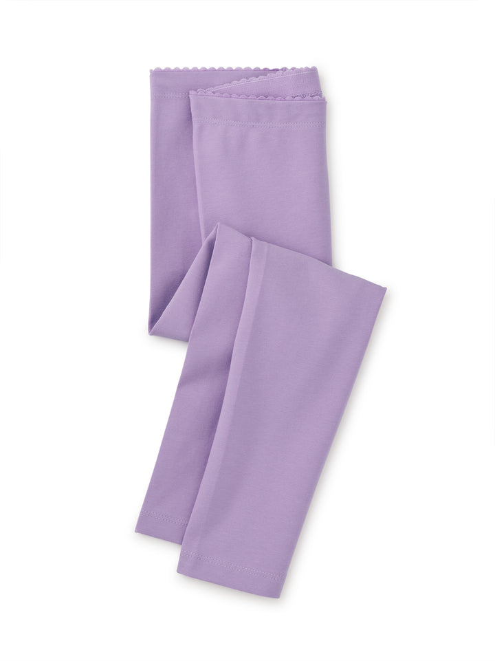 Tea Collection Solid Leggings in Violet Mist