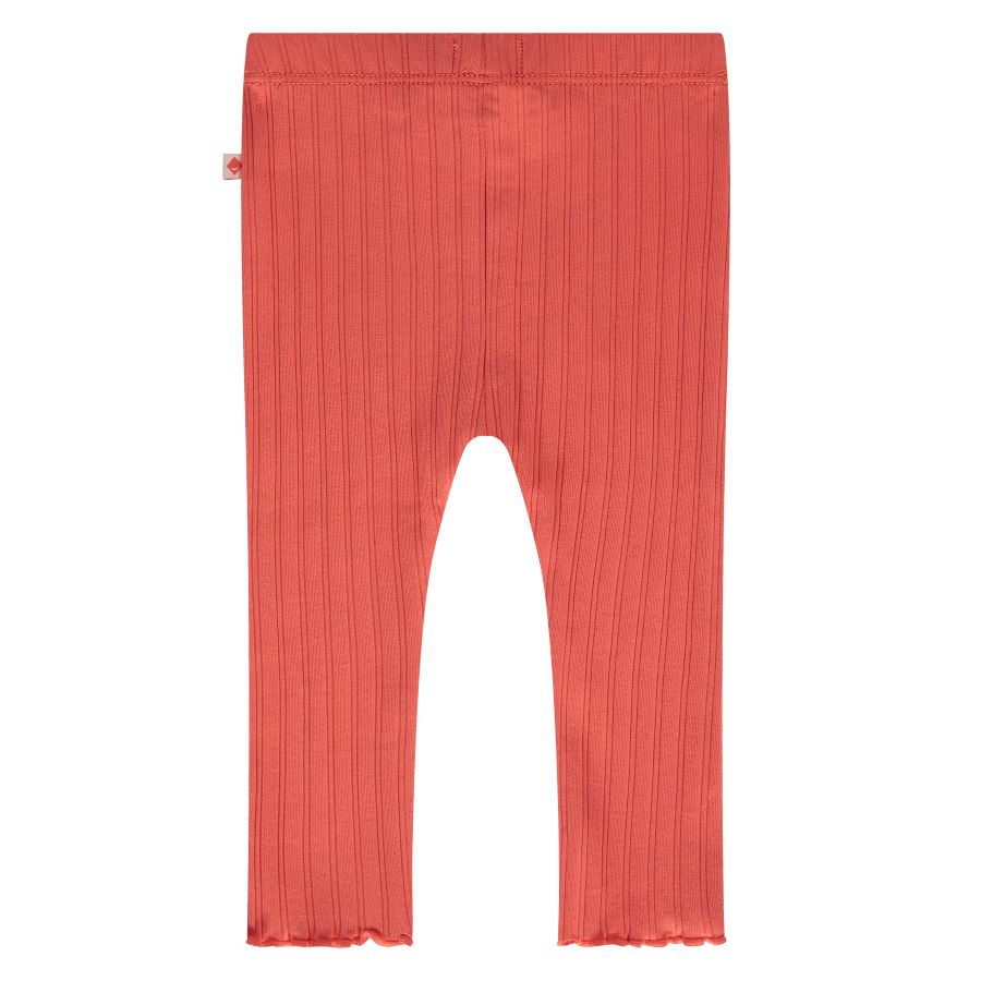 Babyface Grapefruit Ribbed Leggings back