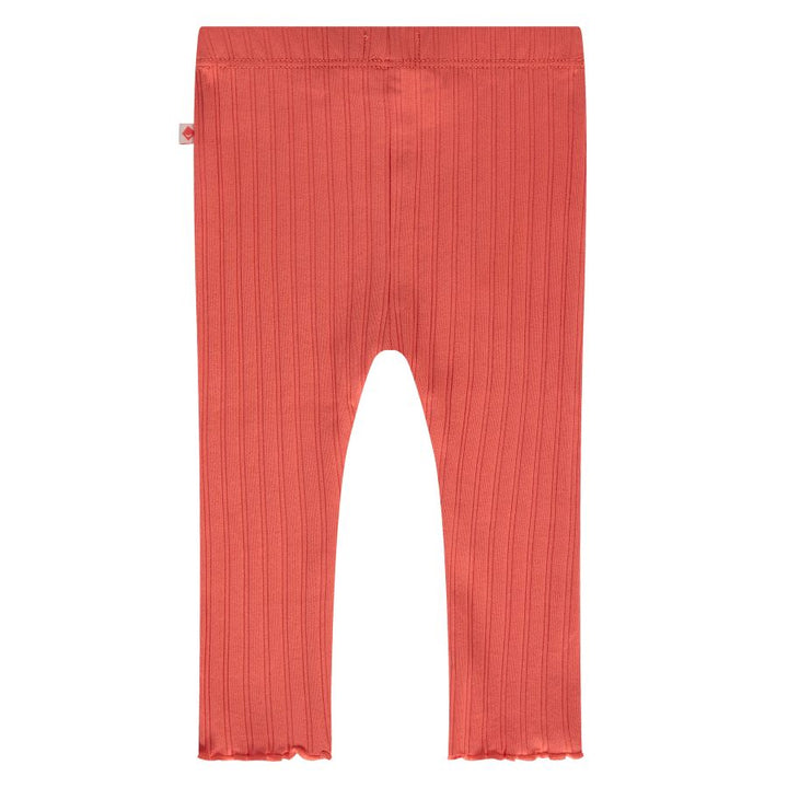 Babyface Grapefruit Ribbed Leggings back