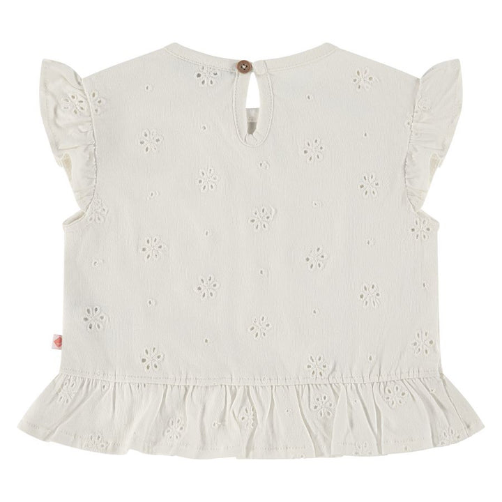 Babyface Creme Eyelet Top back