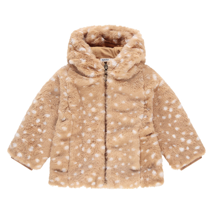 Fawn Faux Fur Jacket