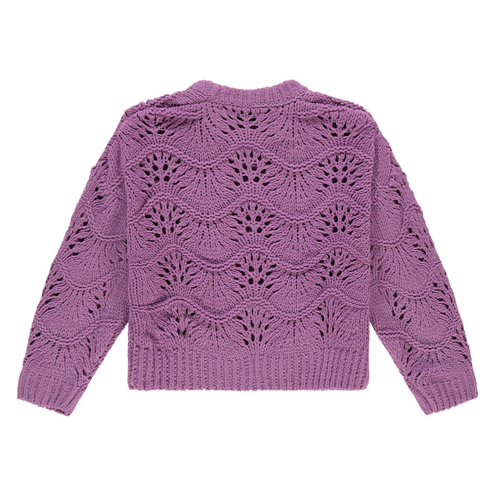 Stains & Stories  Lavender Waves Sweater back