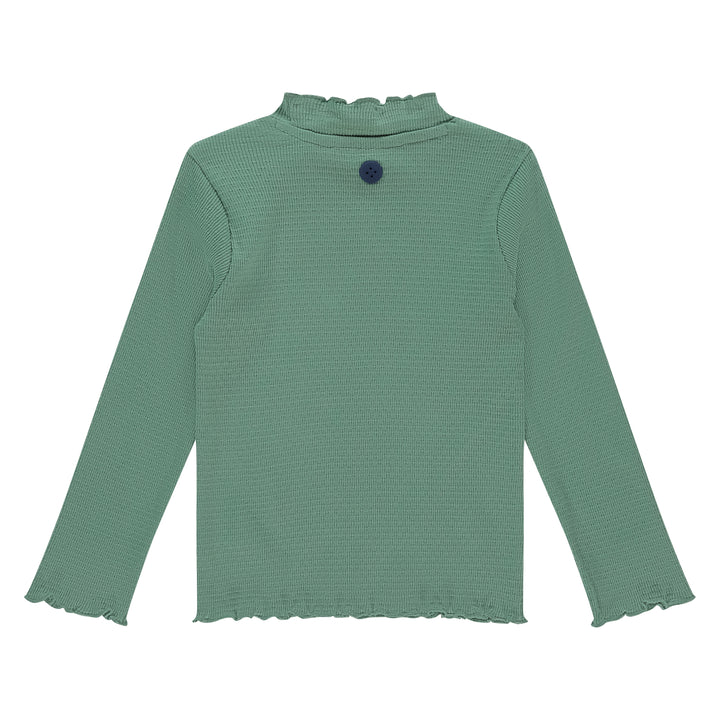 Stain & Stories Mint Mock Turtleneck back