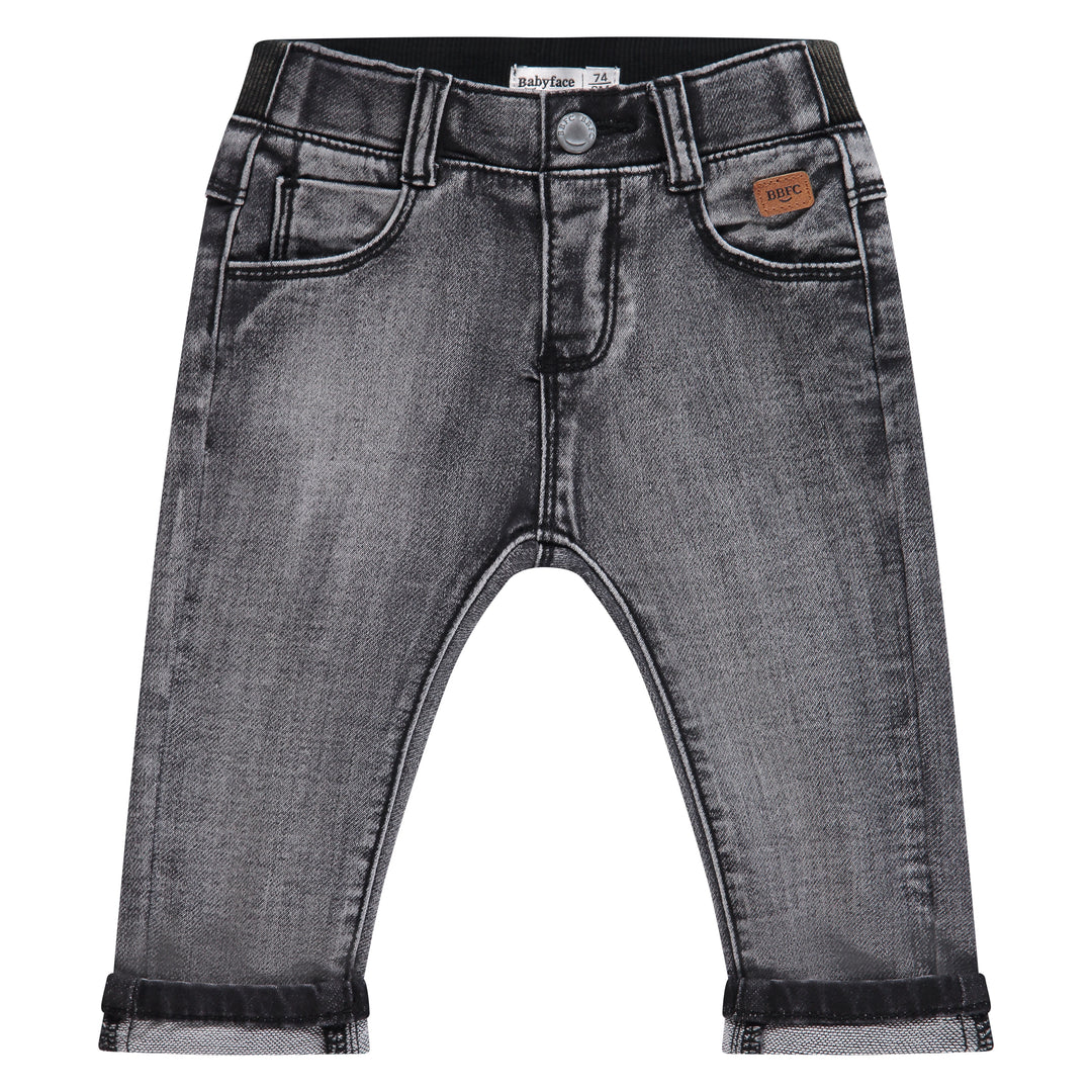 Babyface Dark Gray Joggs Baby Jeans