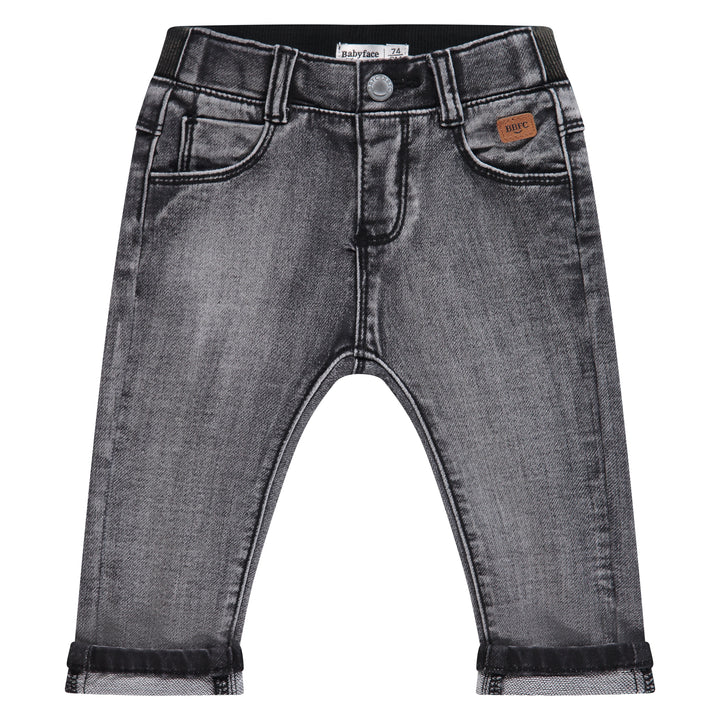 Babyface Dark Gray Joggs Baby Jeans