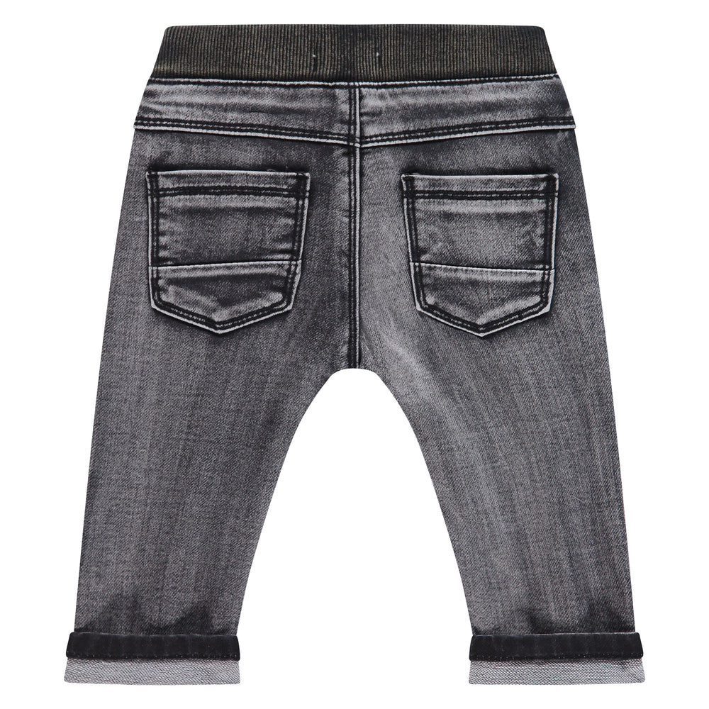 Dark Gray Joggs Baby Jeans back