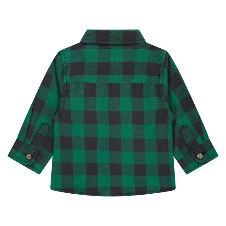 Babyface Turtle Plaid Shirt back