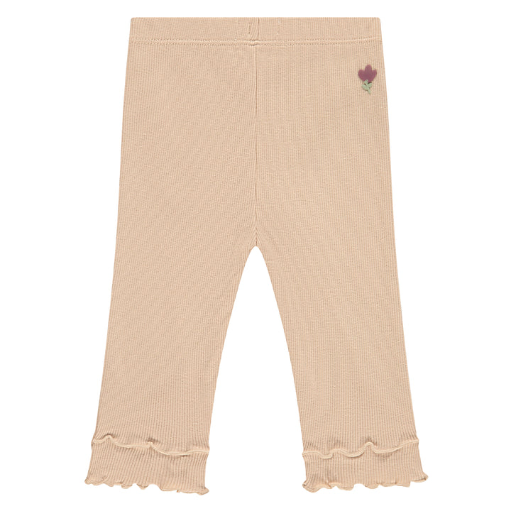 Babyface Nude Baby Ruffle Ankle Leggings back