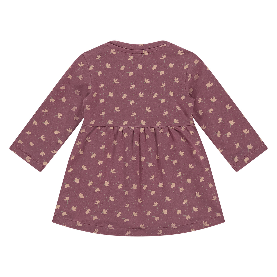 Burgundy Fields Dress