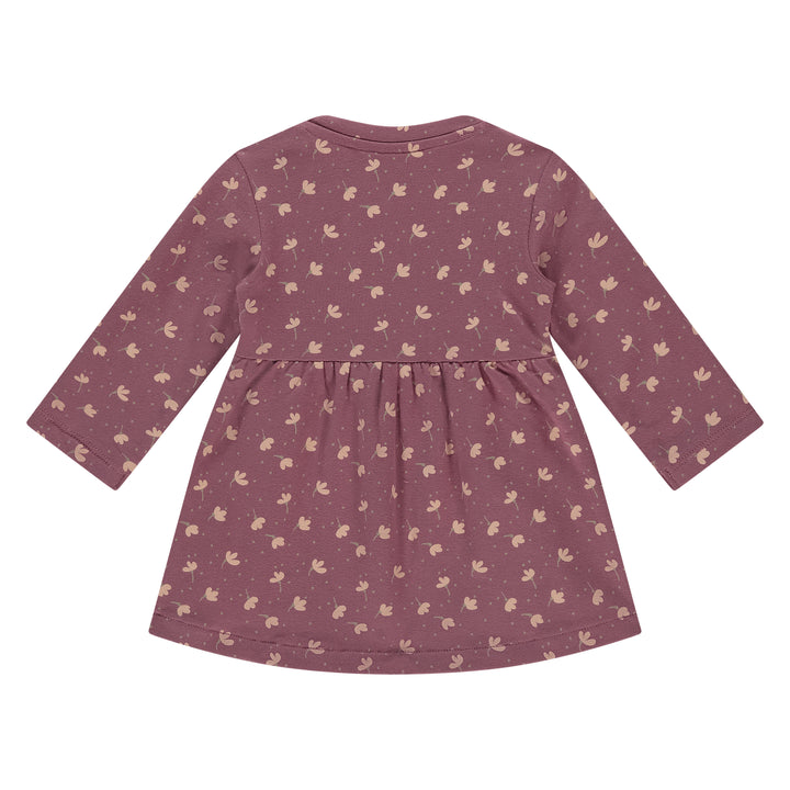 Burgundy Fields Dress
