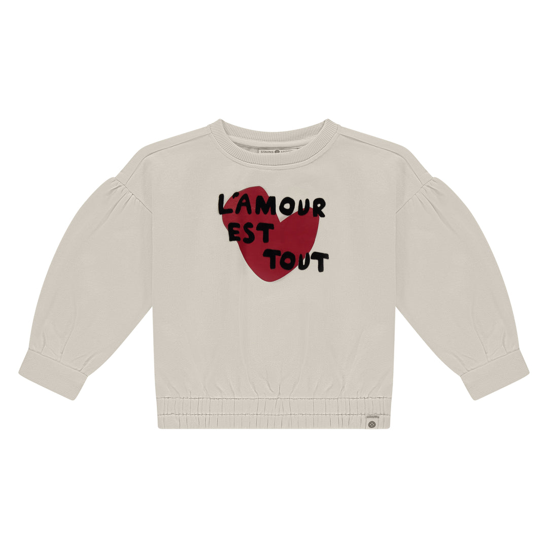 Stains & Stories L'Amour Est Tout sweatshirt