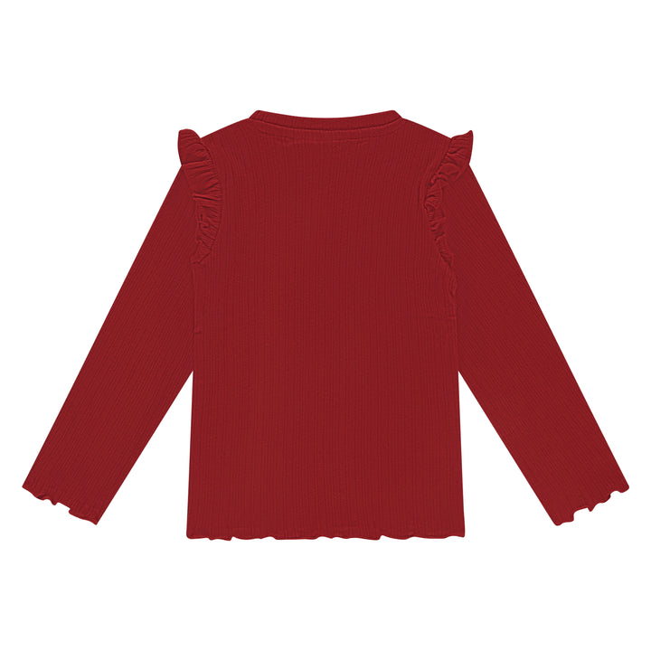 Babyface Hearts Mock Turtleneck back