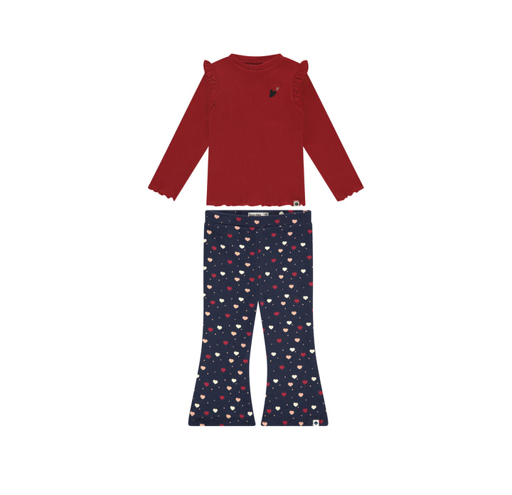 Mini Hearts Pants & Top Set