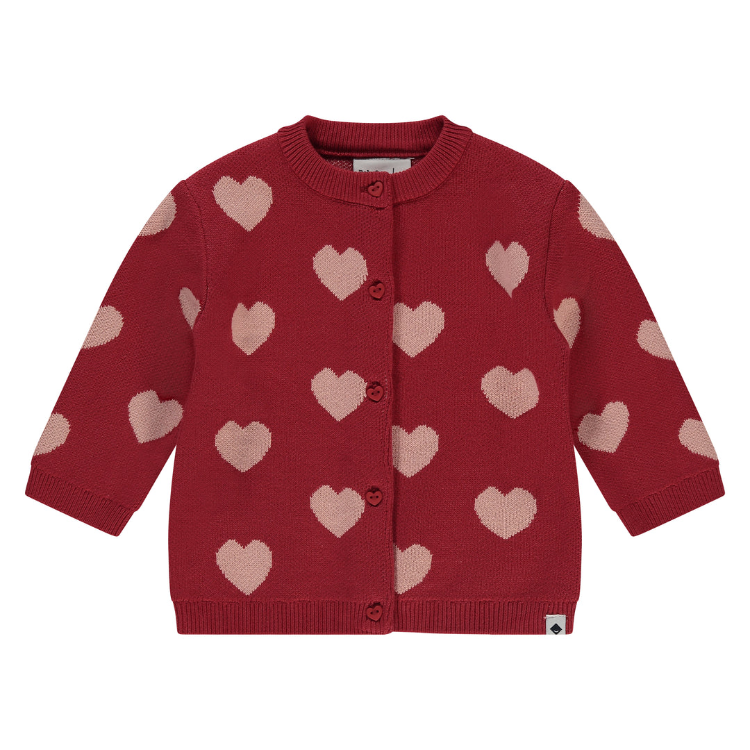 Babyface Hearts Cardigan