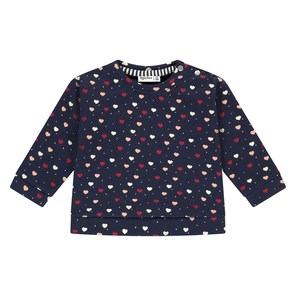 Babyface Mini Hearts Sweatshirt