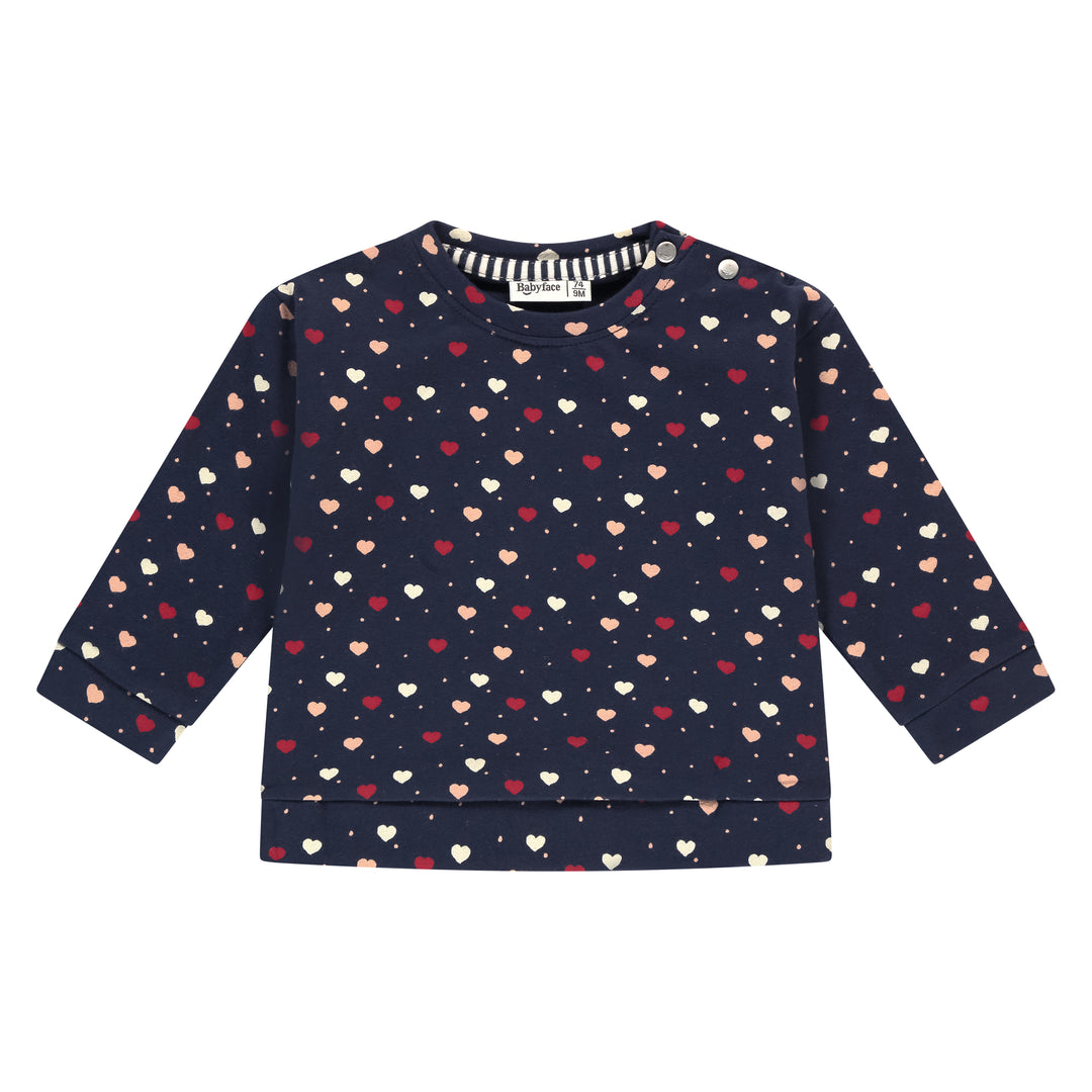 Babyface Mini Hearts Sweatshirt