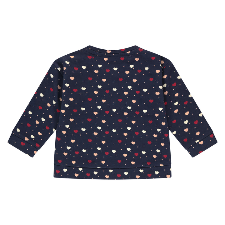 Babyface Mini Hearts Sweatshirt back