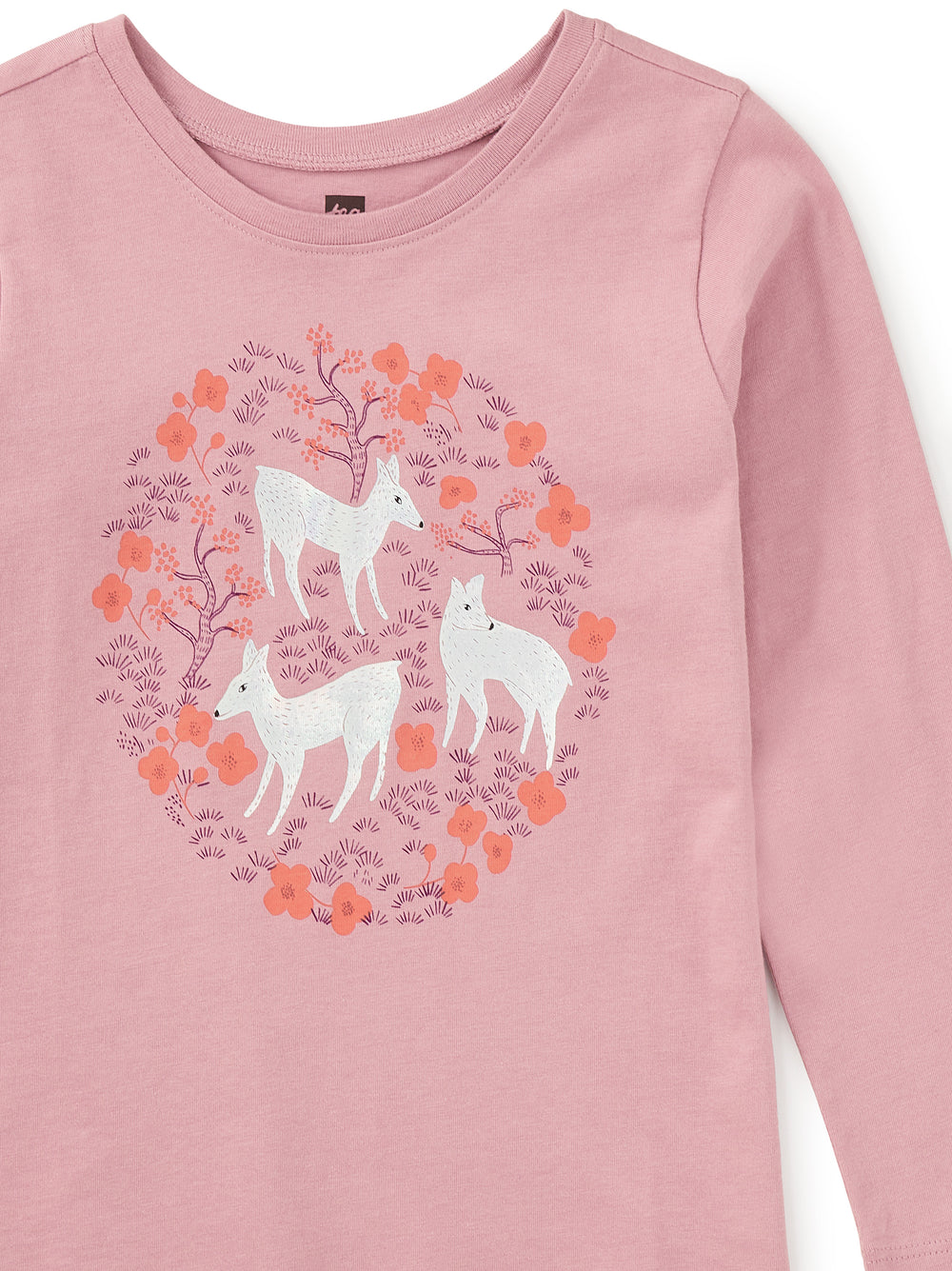 Tea Collection Pearly Dear Graphic Tee detail