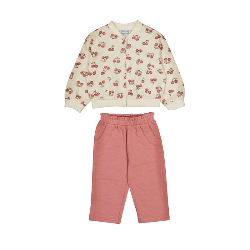 Mayoral Cherries Jogger Set