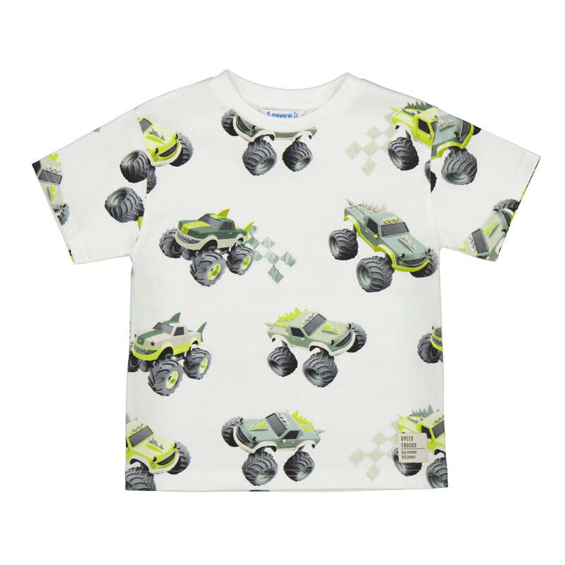 Mayoral Monster Trucks Tee