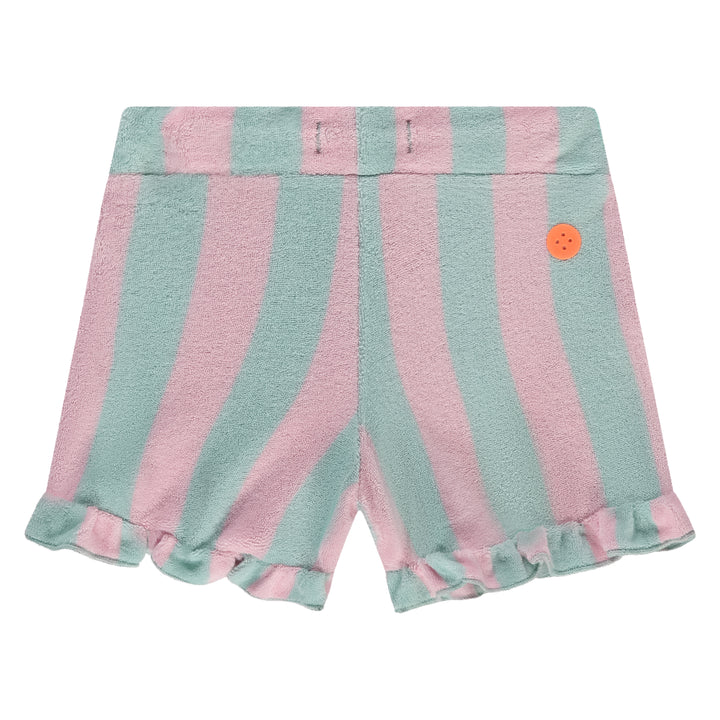 Stain & Stories Terry Stripe Shorts back