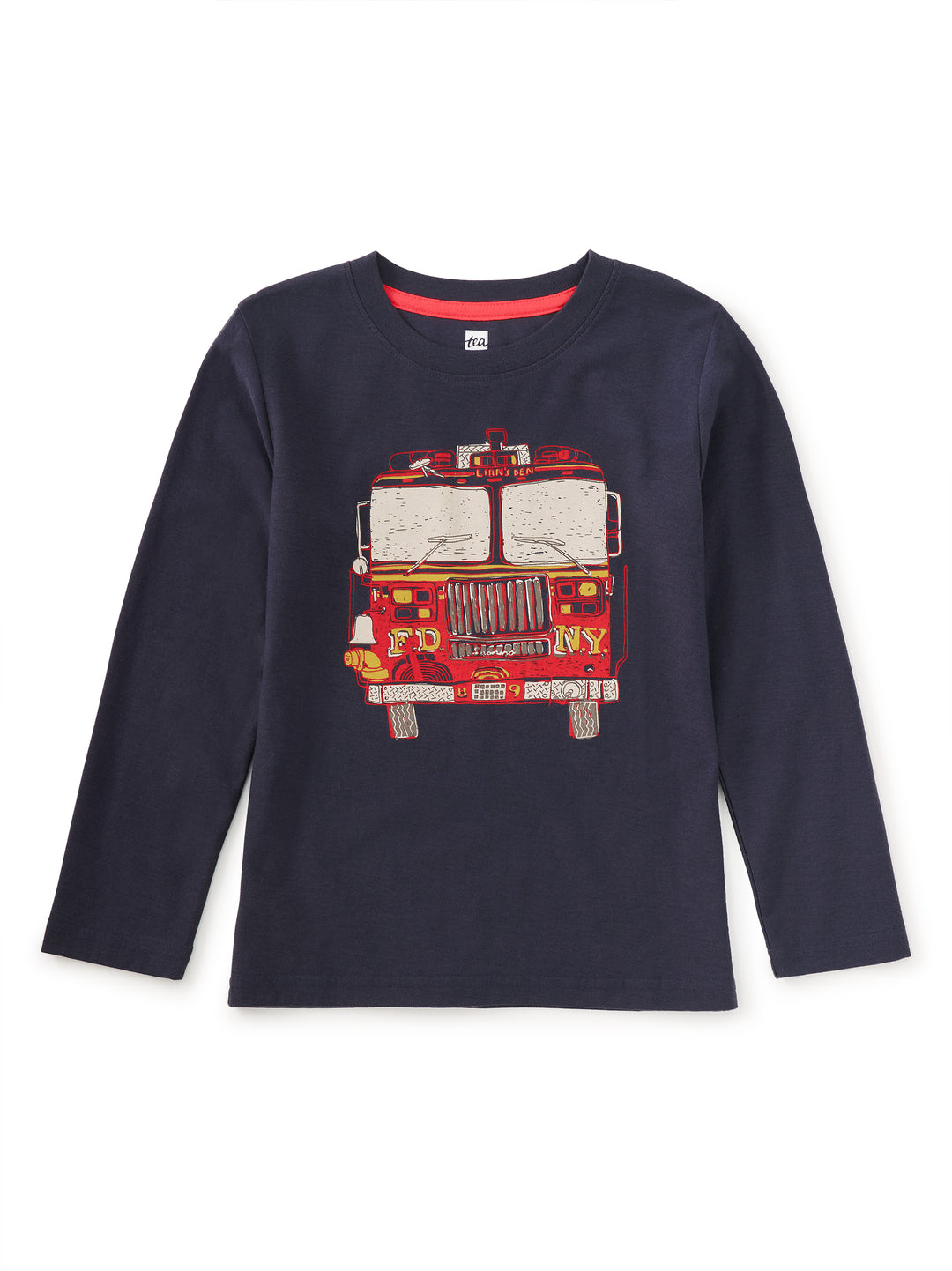Tea Collection Fire Trunk Graphic Tee