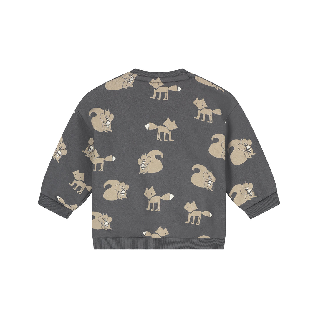 Babyface Squirrel & Fox Sweatshirt back