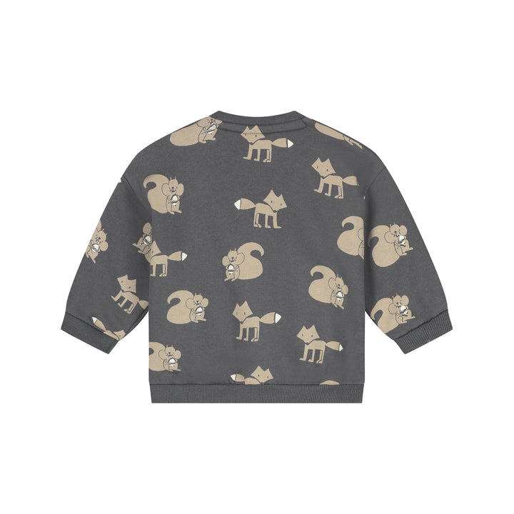 Babyface Squirrel & Fox Sweatshirt back