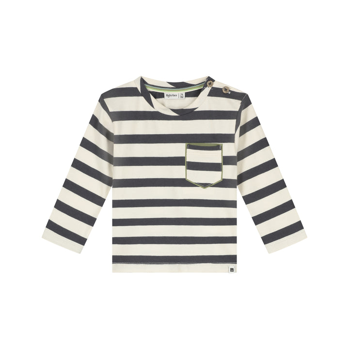 Babyface Striped Pocket Antra Tee