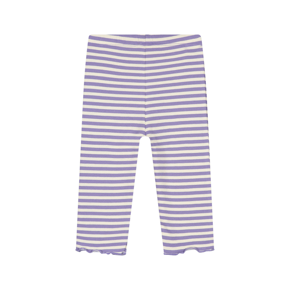 Babyface Faded Plum Striped Leggings back