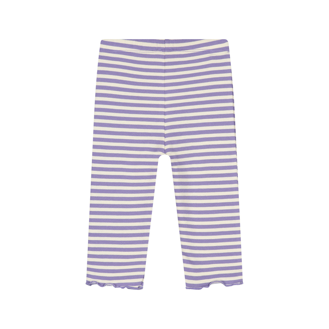 Babyface Faded Plum Striped Leggings back