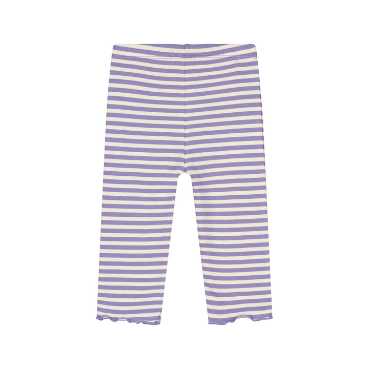 Babyface Faded Plum Striped Leggings back