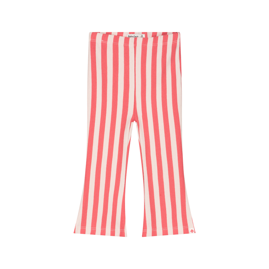 Babyface Striped Flared Pants