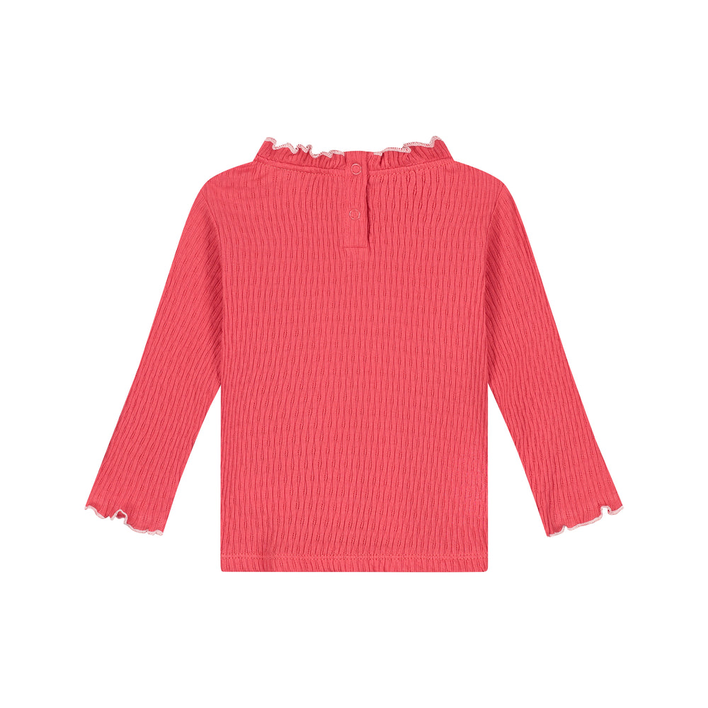 Babyface Strawberry Mock T-Neck back