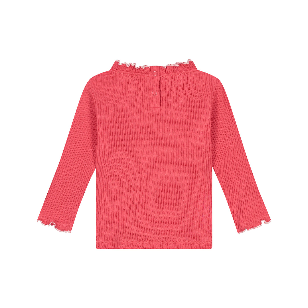 Babyface Strawberry Mock T-Neck back