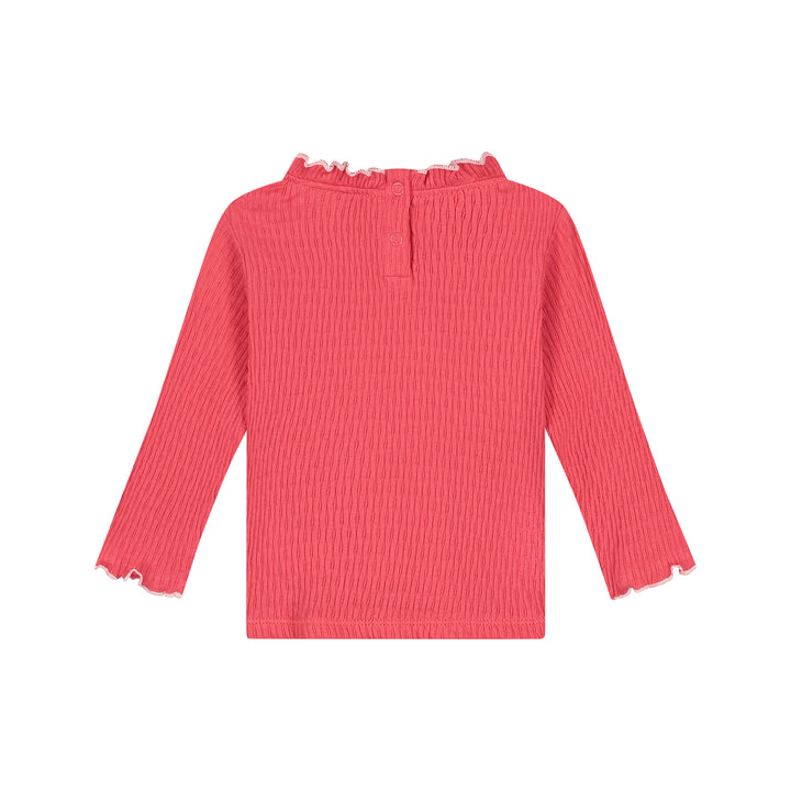 Babyface Strawberry Mock T-Neck back