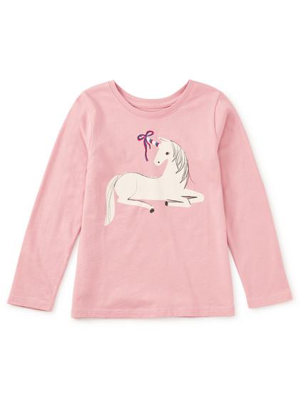 Tea Collection Royal Meadow Unicorn Tee