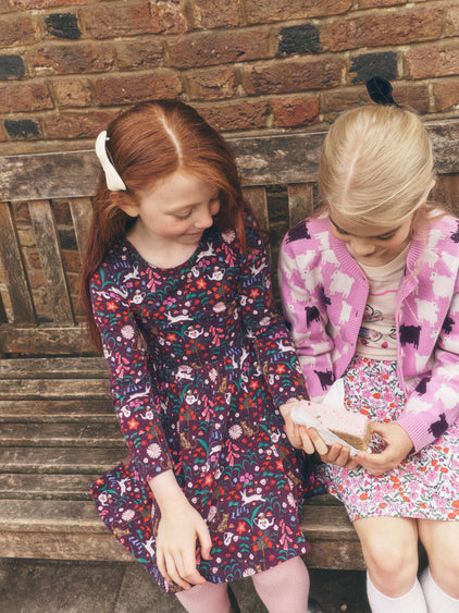 Tea Party Floral Ballet Baby Dress