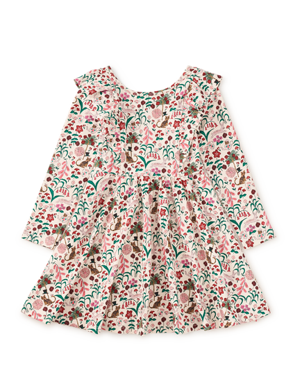 Tea Collection Tea Party Floral Ruffle Ballet Dress
