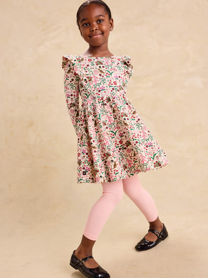 Tea Collection Tea Party Floral Ruffle Ballet Dress model