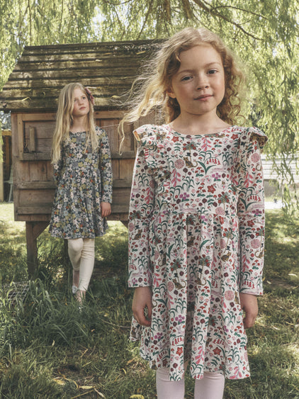 Tea Collection Tea Party Floral Ruffle Ballet Dress lifestyle