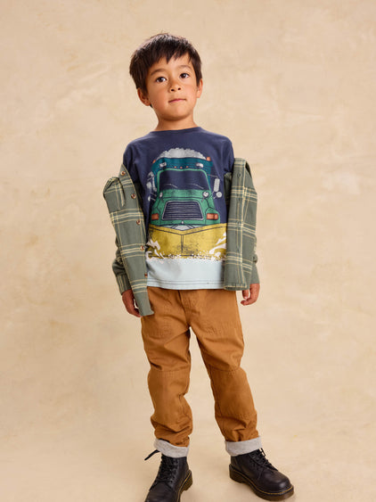Tea Collection Snow Plow T-Shirt model